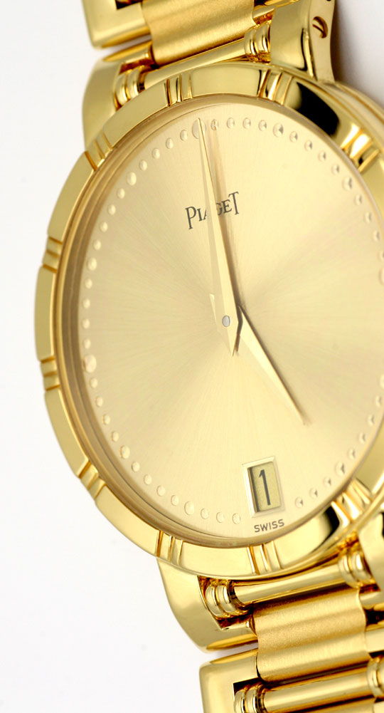 Foto 3 - Piaget Dancer Herren-Armband-Uhr, 18K Gelb Gold, U1033